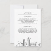 San Diego bruiloft | Gegevens van bezoeker Kaart (Voorkant)