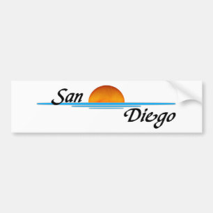 San Diego Bumpersticker