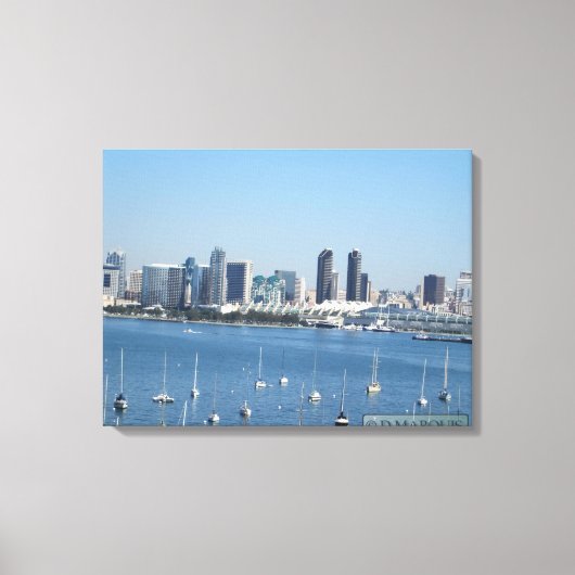 SAN DIEGO, CA #1 CANVAS AFDRUK (Voorkant)