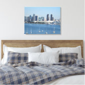 SAN DIEGO, CA #1 CANVAS AFDRUK (Insitu (Slaapkamer))