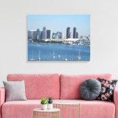 SAN DIEGO, CA #1 CANVAS AFDRUK (Insitu (Woonkamer))