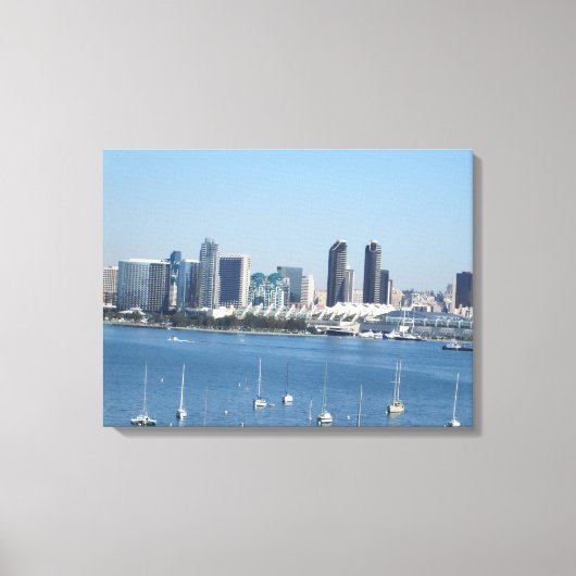 SAN DIEGO, CA #1 CANVAS PRINT (Voorkant)