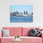 SAN DIEGO, CA #1 CANVAS PRINT (Insitu (Woonkamer))
