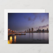 San Diego, CA Briefkaart (Voorkant / Achterkant)