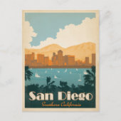 San Diego, CA Briefkaart (Voorkant)