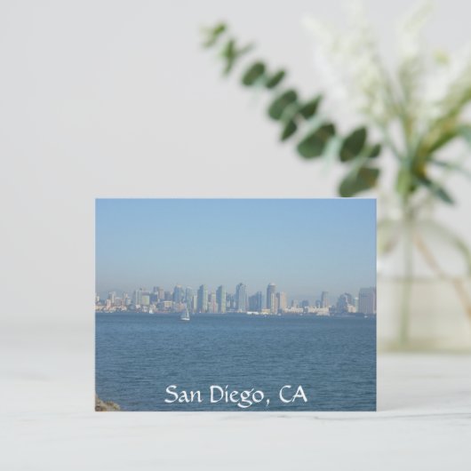 San Diego, CA Briefkaart (Staand voorkant)