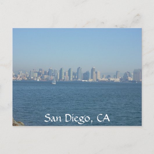 San Diego, CA Briefkaart (Voorkant)