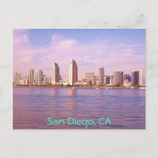San Diego, CA Briefkaart (Voorkant)
