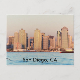 San Diego, CA Briefkaart