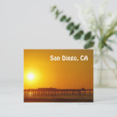 San Diego, CA-Briefkaart Briefkaart (Staand voorkant)