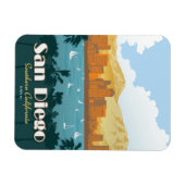 San Diego, CA Magneet (Horizontaal)