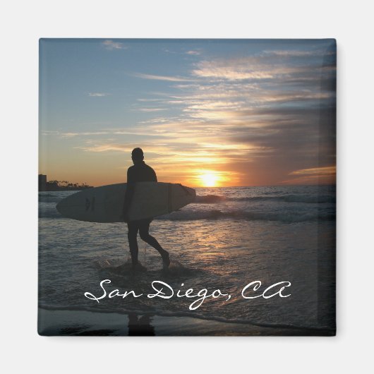 San Diego, CA Magneet (Voorkant)