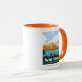 San Diego, CA Mok (Voorkant rechts)