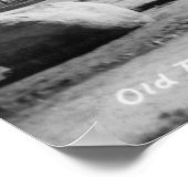 San Diego, CA Old Town Plaza Uitzicht Foto Poster (Hoek)