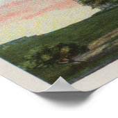 San Diego, CA - oude Spaanse vuurtoren op Poster (Hoek)