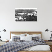 San Diego, CA Uitzicht van Balboa Park Foto Canvas Afdruk (Insitu (Slaapkamer))