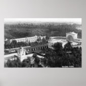 San Diego, CA Uitzicht van Balboa Park Foto Poster (Voorkant)