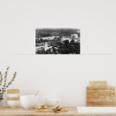 San Diego, CA Uitzicht van Balboa Park Foto Poster (Keuken)