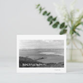 San Diego, CA-Uitzicht van Ballast Point en Bay Briefkaart (Staand voorkant)