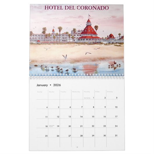 SAN DIEGO CALENDER 2012 KALENDER (Jan 2026)