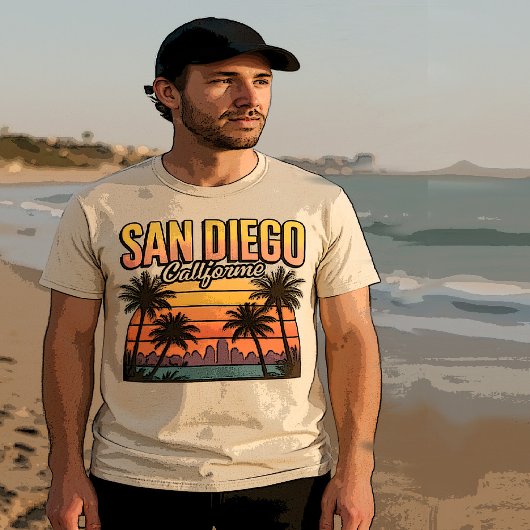 San Diego California | Activiteiten in de omgeving T-shirt