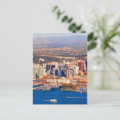 san diego california aerial uitzicht briefkaart (Staand voorkant)