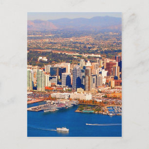 san diego california aerial uitzicht briefkaart