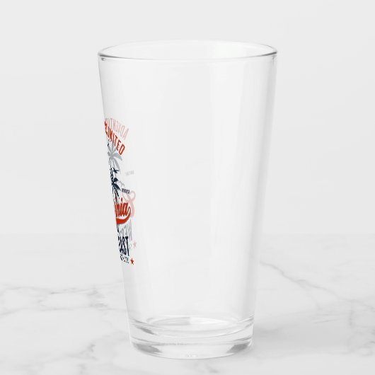 San Diego California Beach Funny San Diego  Glas (Links)