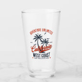 San Diego California Beach Funny San Diego  Glas (Voorkant)