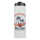 San Diego California Beach Funny San Diego  Thermosbeker (Voorkant)