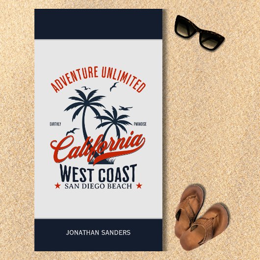 San Diego California Beach Funny  Strandlaken