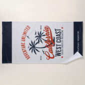 San Diego California Beach Funny  Strandlaken (Voorkant)