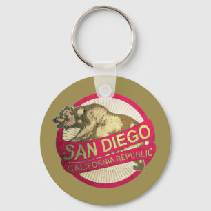 San Diego California beer sleutelhanger