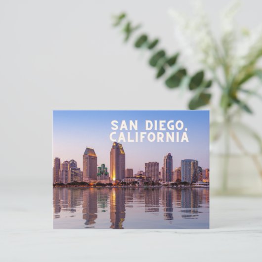 San Diego California Briefkaart (Staand voorkant)