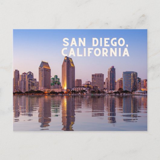 San Diego California Briefkaart (Voorkant)