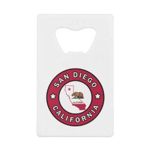 San Diego California Creditkaart Flessenopener