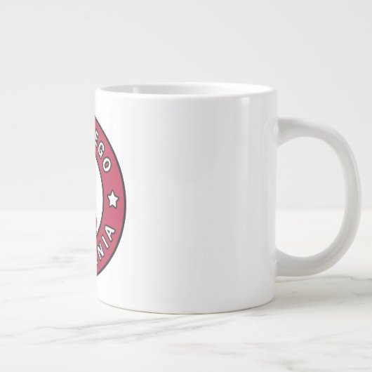 San Diego California Grote Koffiekop (Rechts)