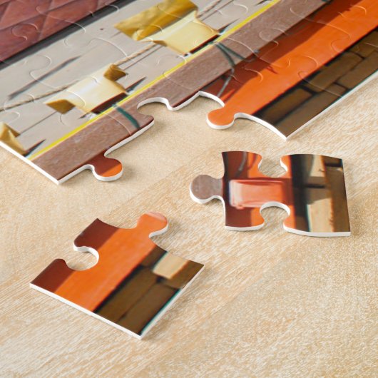 San Diego California.kerstgroeten Legpuzzel (Zijkant)