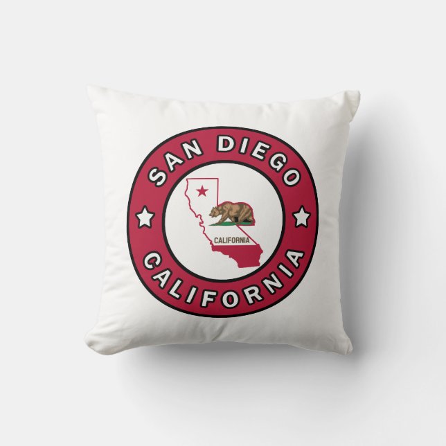 San Diego California Kussen (Voorkant)