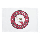 San Diego California Kussensloop (Voorkant)