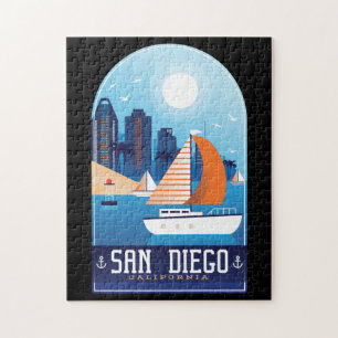 San Diego California Legpuzzel