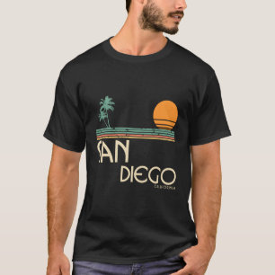 San Diego California Palms T-shirt