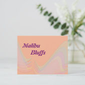 San Diego California Pastel Wings Briefkaart (Staand voorkant)