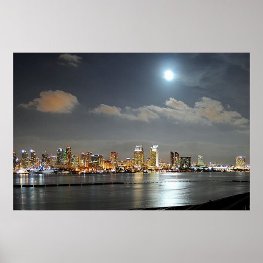 San Diego California Poster (Voorkant)