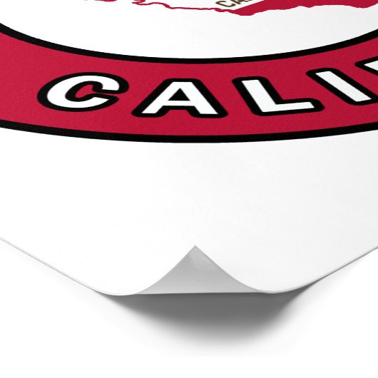 San Diego California Poster (Hoek)