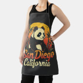 San Diego California Retro Sunset  Panda Schort (Insitu)