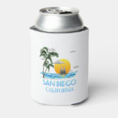 San Diego California Sailing Blikjeskoeler (Blikje Achterkant)