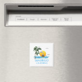 San Diego California Sailing Magneet (Insitu (Vaatwasser))