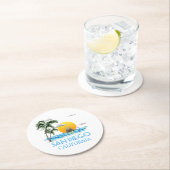 San Diego California Sailing Ronde Kartonnen Onderzetter (Insitu)