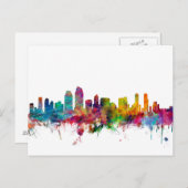 San Diego California Skyline Briefkaart (Voorkant / Achterkant)